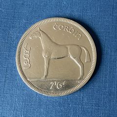 Eire, 1964. Half Crown. Free Post