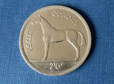 Eire, 1964. Half Crown. Free Post