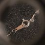 sterling silver flower necklace Image 3