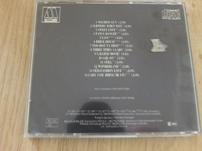 Commodores - Compact Command Performances, 14 Greatest Hits