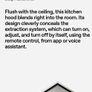 Elica Illusion h30 100cm  Ceiling Cooker Hood (Customized) Image 2
