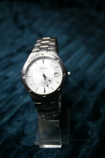 Mens Pulsar Titanium 100m Watch White Dial Vx42-x131