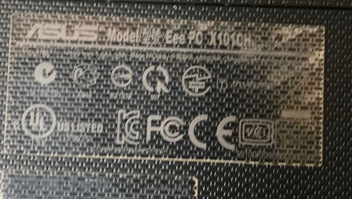ASUS Eee PC X101CH for parts.
