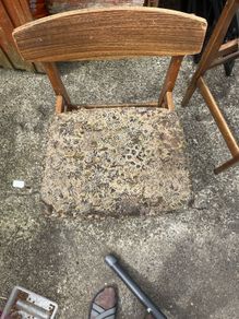 Old table and chairs