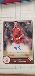 Topps Omari Hutchinson Autographed Card