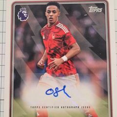 Topps Omari Hutchinson Autographed Card