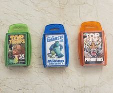 3 sets of Top Trumps