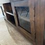 Dark wood tv unit/cabinet Image 5