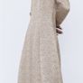 Zara printed dress ecru white with black dots, Small Image 10