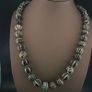 Ancient Burmese Pumtek Pyu Petrified Wood Beads Necklace Image 8
