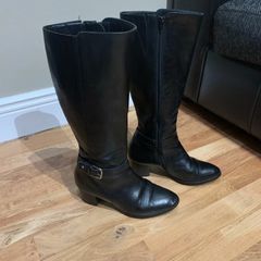 Ladies full leather boots