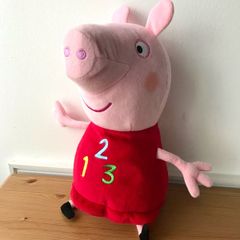 Big talking Peppa plush