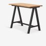 kitchen island table + 2 chairs Image 9