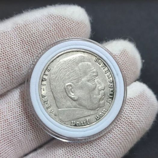 2 Reichsmark 1937 A Berlin WW2 Silver Coin third Reich