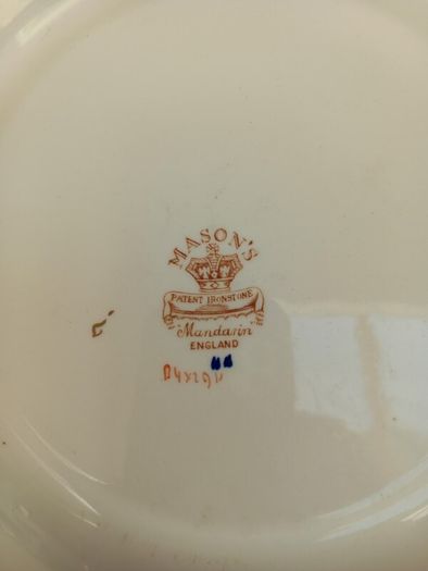 Mason's Ironstone Mandarin Plate