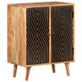 Sideboard 60x35x75 cm Solid Acacia Wood Image 2
