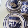 Vintage Arklow Pottery "Willow " 20 piece Teaset in Mint condition Image 3