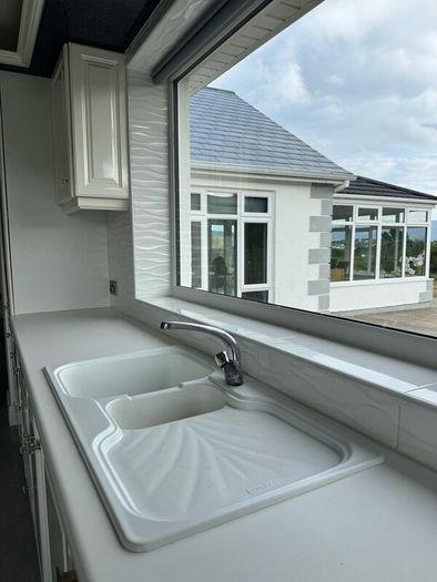 White Shaker Kitchen with Appliances