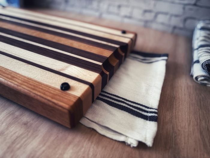 Handcrafted Chopping Board - Walnut, Maple and Cherry