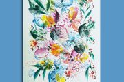 Original Watercolour Floral Painting