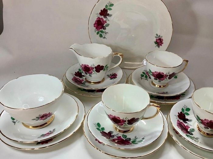 Royal Vale Bone China Tea Set