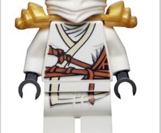 Lego Ninjago njo0031 Zane ZX Shoulder Armour