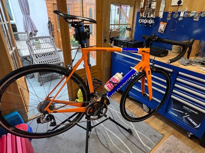 Full carbon race road bike s56 electronic shifting