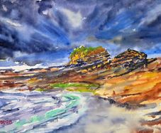 bundoran watercolour