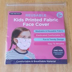 BNIP - A Reusable Childs Fabric Mask - #
