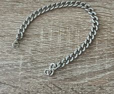 Mens Silver Diamond Bracelet