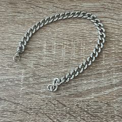 Mens Silver Diamond Bracelet