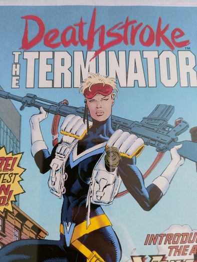 Deathstroke The Terminator  Issue 10 CBCS / CGC 9.2 Certified Graded Comic Framed  DC Marvel