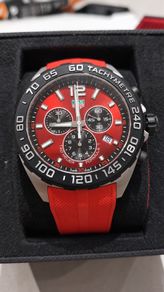 TAG Heuer Formula 1 Red Dial Chronograph 43mm