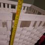 Large white woven basket Image 4
