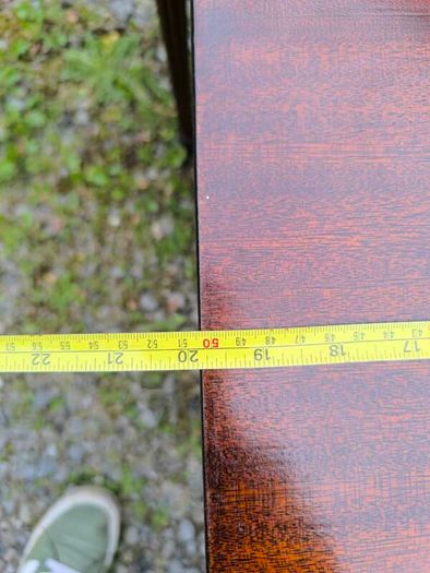 Vintage Mid-Century Mahogany Nest of 3 Tables