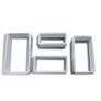 Wall Cube Shelves 8 pcs White Image 3