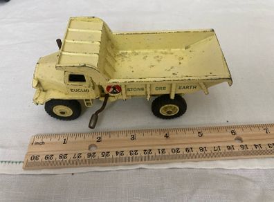 Dinky 965. Euclid rear dump truck. Great paintwork.