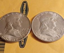 USA silver half dollars