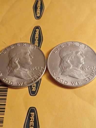 USA silver half dollars