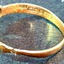 Vintage 9ct Gold Claddagh Ring - 1.6g (Cut Band) Image 6