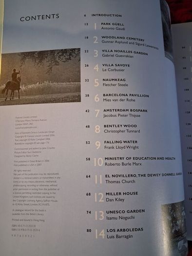 Icons Of Twentieth- Century Landscape Design / Katie Campbell / 2006