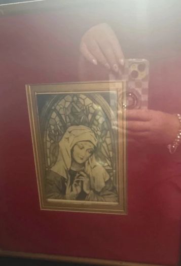 antique lenticular 3d holy picture