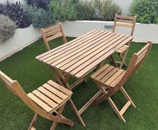 Garden furniture.