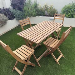 Garden furniture.