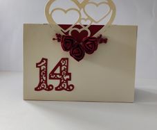 Table number cards