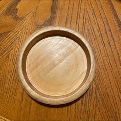 Handmade Wooden Valet Tray / Key Dish - Solid Wood, Hand-Turned