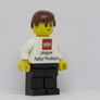 Lego Employee Jesper Aaby Poulsen Business Card Minifigure Very Rare Hard To Find Image 4