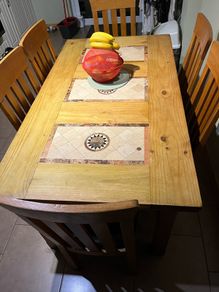 Mexican Pine Dining Table
