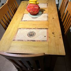 Mexican Pine Dining Table