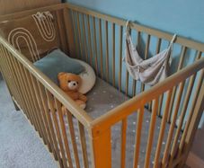 Ikea Gulliver Cot + new mattress